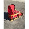 Image 2 : Canadian Made Childs Pull Sled With Canopy - nice overall