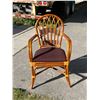 Image 1 : Bamboo Wicker Arm Chair - very nice overall