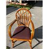 Image 2 : Bamboo Wicker Arm Chair - very nice overall