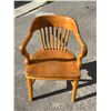 Image 3 : Nice Heavy Oak Office Chair - see all photos