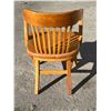 Image 4 : Nice Heavy Oak Office Chair - see all photos