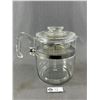 Image 1 : Vintage 9 Cup Pyrex Coffee Pot
