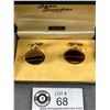 Image 2 : Vintage Gold Plated Genuine Jisuo Eve Cufflinks