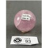 Image 2 : 55.5 mm Rose Quartz Sphere. Retails $300