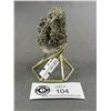 Image 2 : Natural High Grade Pyrite Cluster on Stand Retails $200