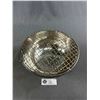 Image 2 : 8" Diam. Rogers Bros. Silver Plate On Copper Flower Basket