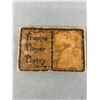 Image 3 : Very Unusual  Promise, Prayer & Poetry Box with Scrolls 1930's