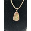 Image 2 : Sterling silver Chain with 925 Sterling Silver Abalone Pendant