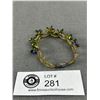 Image 2 : Vintage Purple & Green Faceted Stones Bracelet