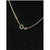 Image 2 : 16" Box Link Sterling Necklace/Chain
