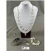 Image 1 : Very Cute Turtle and Fish Necklace, Matching Earrings, and 2 Bracelets