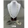 Image 2 : Very Cute Turtle and Fish Necklace, Matching Earrings, and 2 Bracelets
