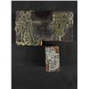 Image 3 : Lot of Vintage Printing Blocks and Wizard Letter Opener
