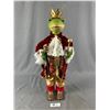 Image 1 : Large 2 Foot Tall, The Frog Prince Christmas Decoration