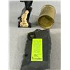 Image 2 : Vintage Tiki Lot w/ Brass Canister