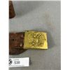 Image 2 : Vintage Russian Imperial Belt Buckle and Belt