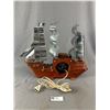 Image 2 : Vintage Mid Century Sailboat Mantel Clock
