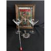 Image 2 : Vintage Decorative Bar Lot w/ World Globe