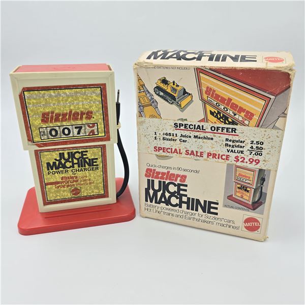 Hot Wheels Sizzlers Juice Machine in original box