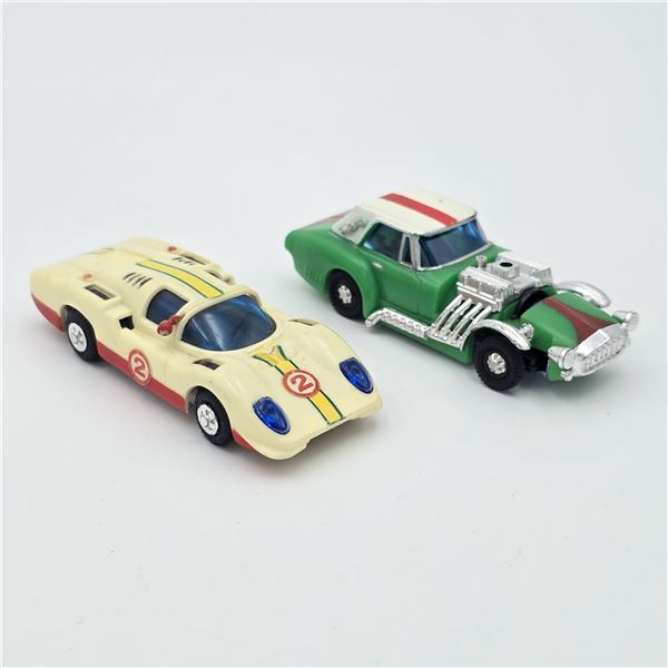 Ideal Mini Motorific Slot Car Pair