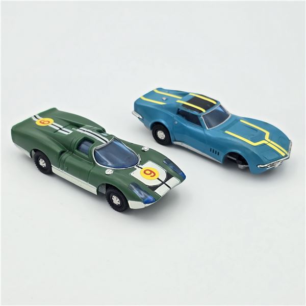 Ideal Mini Motorific Slot Car Pair