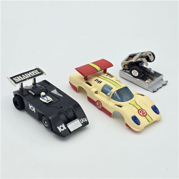 Ideal Mini/Aurora AFX Slot Car Pair