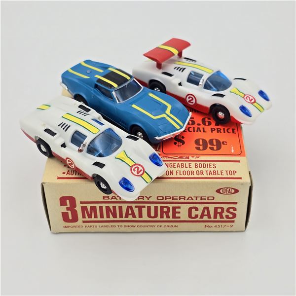 Ideal Mini Motorific Car Trio