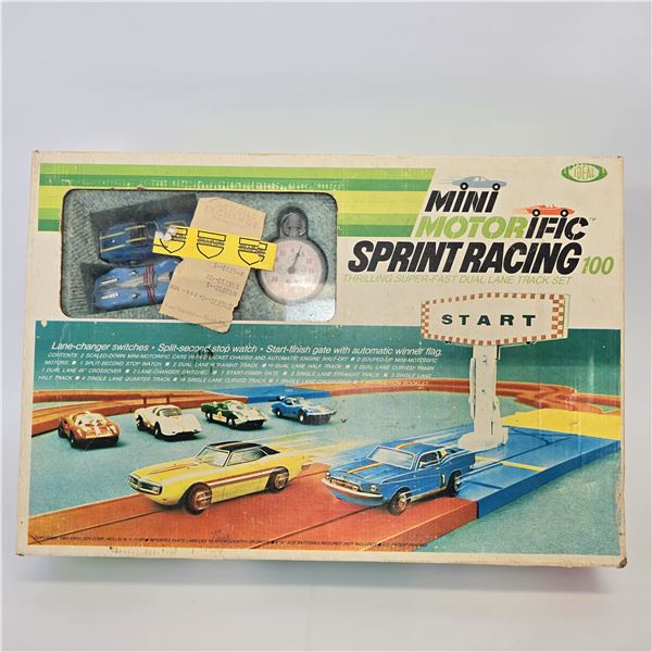 Ideal Mini Motorific Racing Set