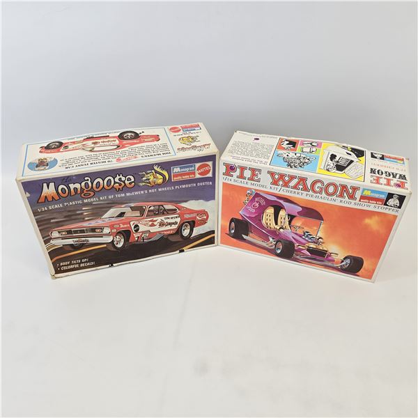 Mongram Model Car kit Lot of (2)