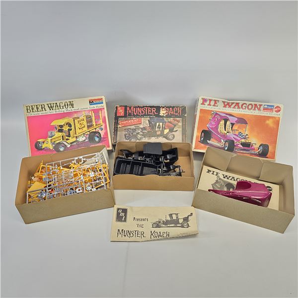 Model Car Kit Lot of (3)