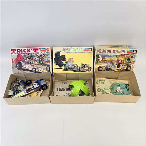 Model Car Kit Lot of (3)