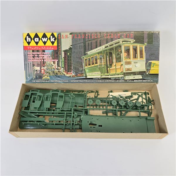 Hawk San Francisco Cable Car Model Kit