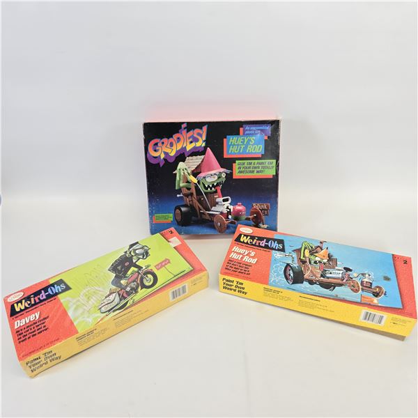 Testors Weird-oh's/Grodies Model Kits