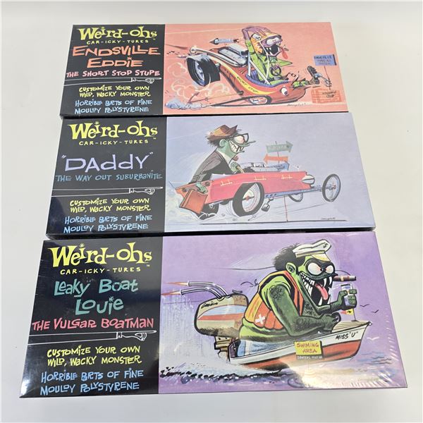 Hawk Weird-ohs Model Kit Lot