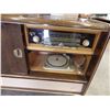 Image 5 : vintage Korting / telefunken cabinet stereo - radio works, record player not tested