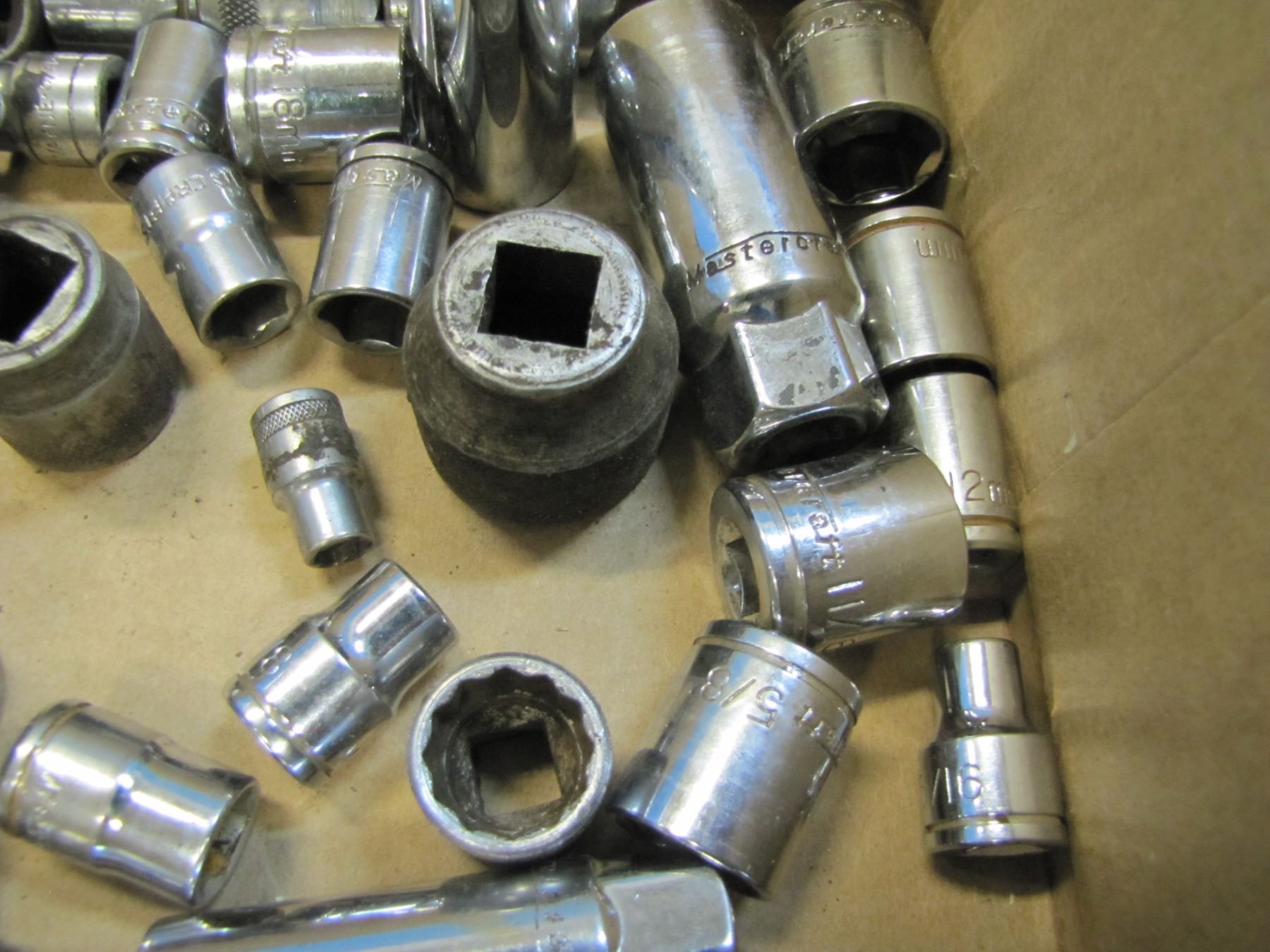 Assorted sockets