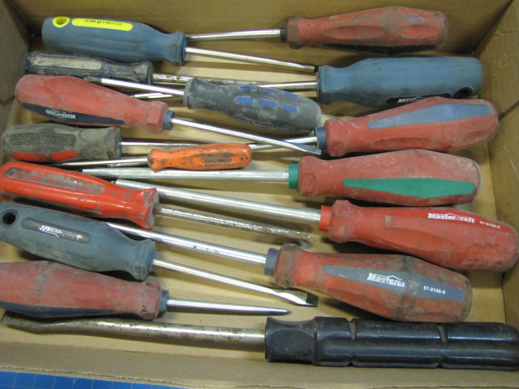 Various screwdrivers