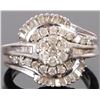 Image 1 : STERLING SILVER DIAMOND LADIES RING