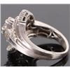 Image 2 : STERLING SILVER DIAMOND LADIES RING