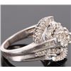 Image 3 : STERLING SILVER DIAMOND LADIES RING