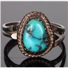 Image 3 : STERLING SILVER SOUTHWEST TURQUOISE LADIES RINGS