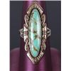 Image 8 : STERLING SILVER SOUTHWEST TURQUOISE LADIES RINGS