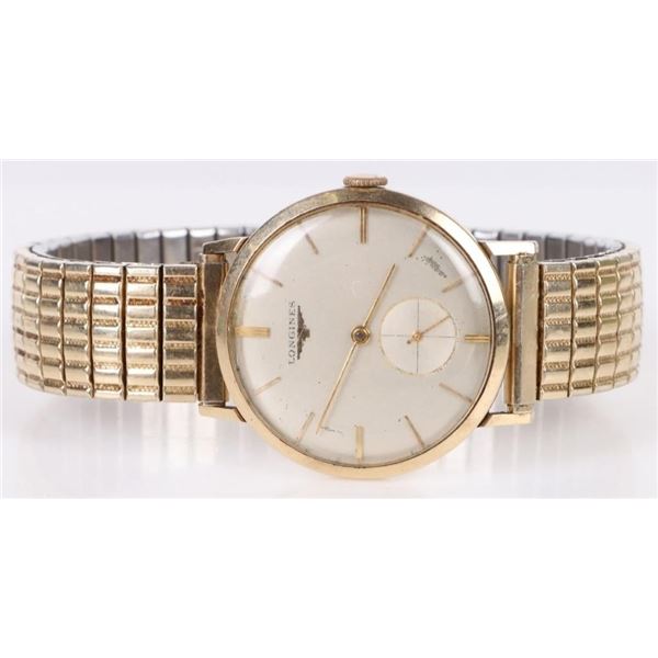 LONGINES VINTAGE 14K YELLOW GOLD GENTLEMEN'S WATCH