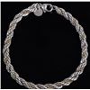 Image 1 : TIFFANY & CO. ROPE BRACELET W/ 18K GOLD CHAIN WRAP