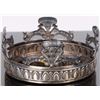 Image 1 : ANTIQUE STERLING SILVER CROWN DECORATION