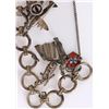 Image 3 : VINTAGE STERLING SILVER EUROPEAN CHARM BRACELET