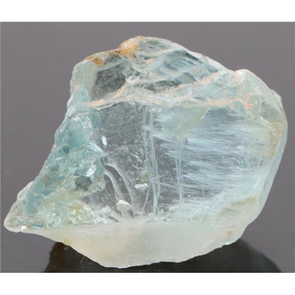 192.60CT RAW UNCUT BLUE TOPAZ LARGE GEMSTONE