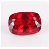 Image 1 : 24.0CT LARGE CUSHION-CUT RED RUBY LOOSE GEMSTONE