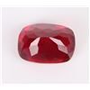 Image 3 : 24.0CT LARGE CUSHION-CUT RED RUBY LOOSE GEMSTONE