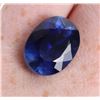 Image 4 : 25.65CT LARGE OVAL-CUT BLUE SAPPHIRE W/ EGL CERT
